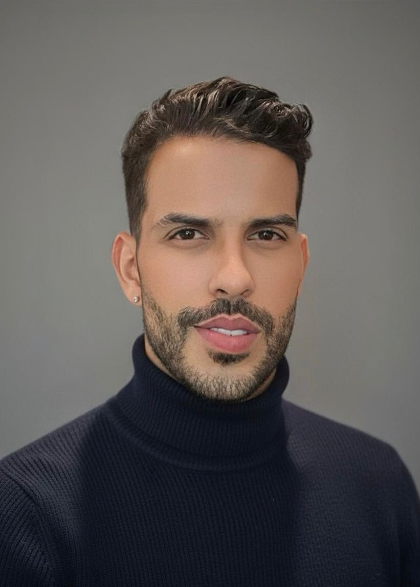 Retrato de Diogo Salles, makeup artist